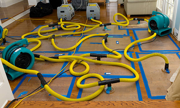 Professional Water Extraction technician working in Athens, WV